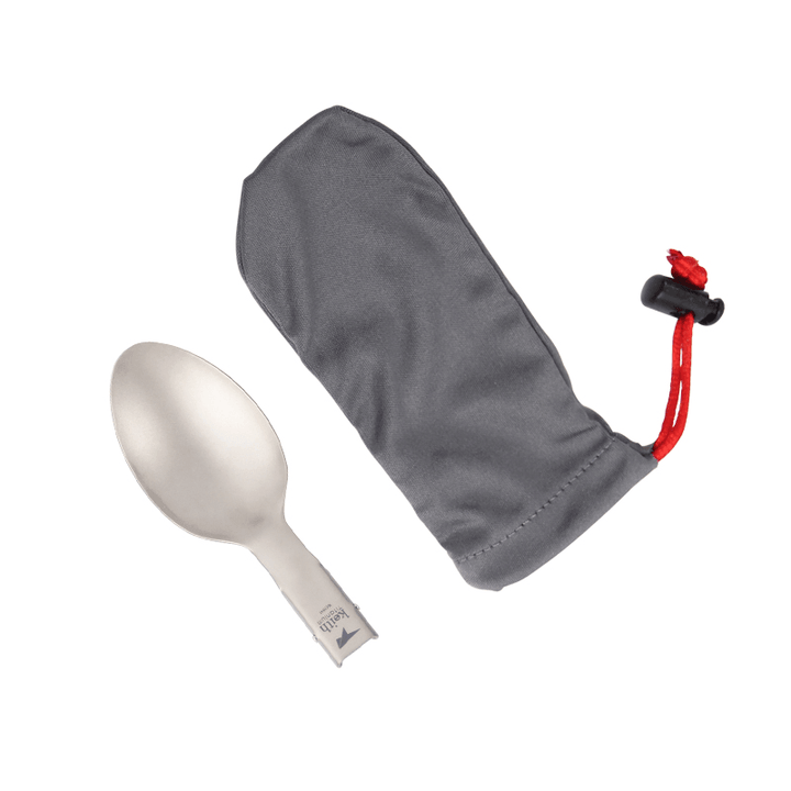 Keith Ti5315 Folding Titanium Spoon Ultralight 16G Outdoor Camping Travelling Foldable Tableware - MRSLM