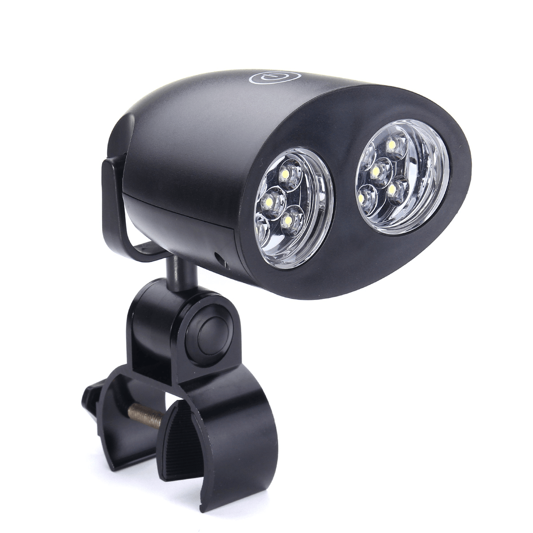 10 LED BBQ Grill Barbecue Sensor Light Outdoor Waterproof Handle Mount Clip Camp Lamp DC 4.5V - MRSLM