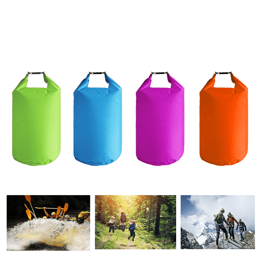 5L Floating Waterproof Dry Bag Roll Storage Bag Rucksack Outdoor Camping Travel Kayak Canoeing Fishing Sailing Drift Bag - MRSLM