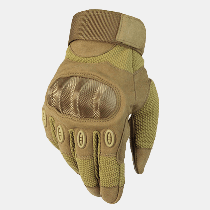 New Outdoor Tactical Gloves Taktische Handschuhe Gloves Bicycle Bike Motorcycle Gloves Riding Non-Slip Gloves Touch Screen Protective Gloves - MRSLM