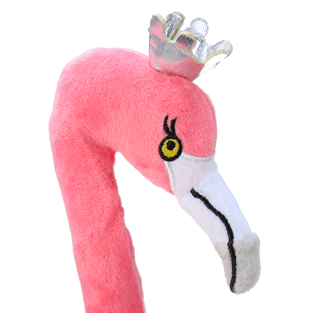 Flamingo Singing Dancing Pet Bird 50Cm 20Inches Christmas Gift Stuffed Plush Toy Cute Doll - MRSLM