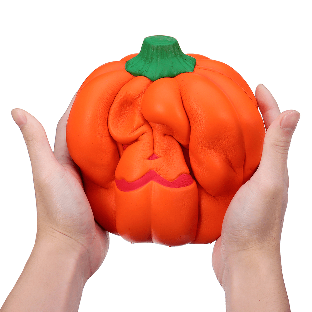 Humongous Squishy Giant Pumpkin 20CM Vegetables Jumbo Toys Gift Collection with Packaging - MRSLM