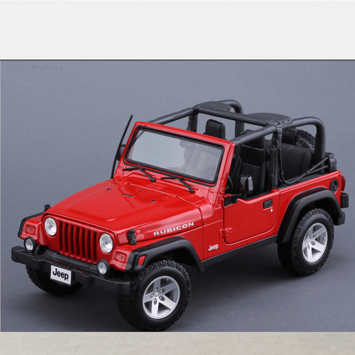 Jeep Alloy Car Simulation Car Model Collection Gift - MRSLM