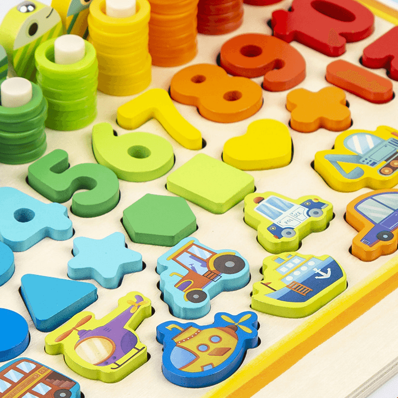 Children'S Building Blocks Early Education Puzzle Toy - MRSLM