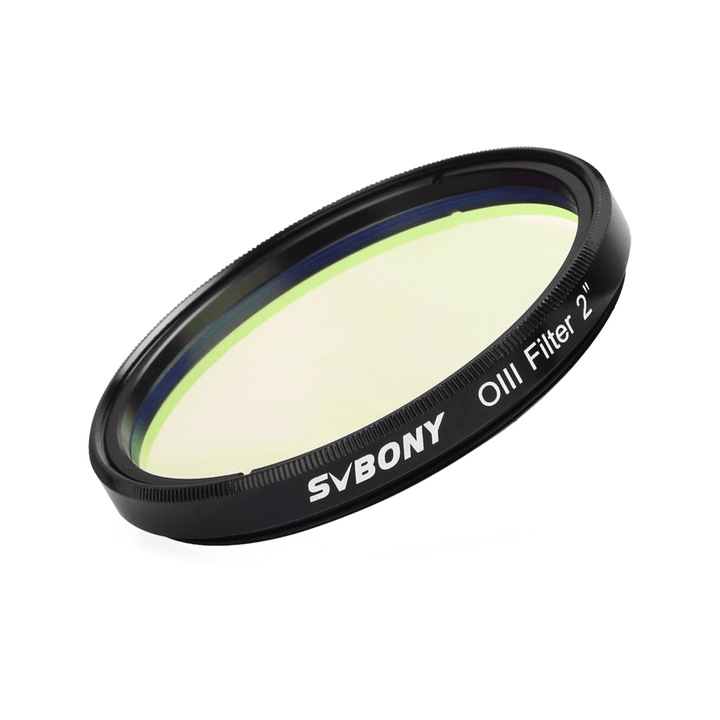 SVBONY SV115 18Nm 2" O-III Filter Narrowband Cuts Light Pollution Filter for Astronomy Telescope - MRSLM