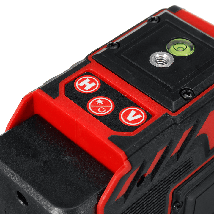 Laser Level with Green Light Digital Rotary Self Leveling Measure 8/12/16 Line - MRSLM