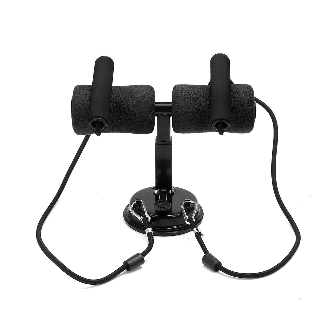 Sit-Ups Assistant Device Abdominal Muscle Training Adjustable Resistance Band Self-Suction Sit Ups Bar - MRSLM