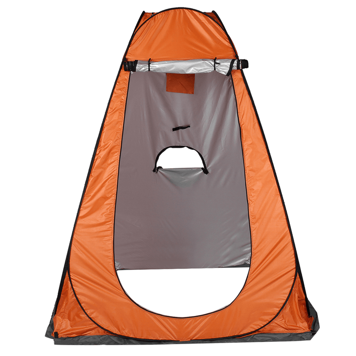 Privacy Shower Toilet Camping Tent UV Protection Waterproof Bathing Shelters 3 Window Folding Portable Canopy - MRSLM