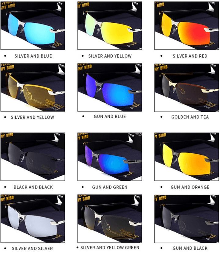 Men'S Sunglasses Women'S UV Protection Polarized Sunglasses - MRSLM