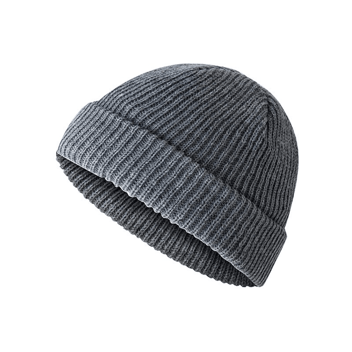 Retro Dome Warm Short Woolen Toe Hat - MRSLM