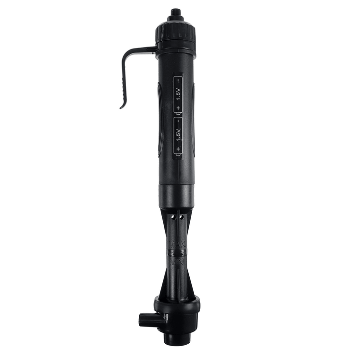 Electric Siphon Vacuum Cleaner Aquarium Fish Tank Clean Pump Water Change Gravel - MRSLM