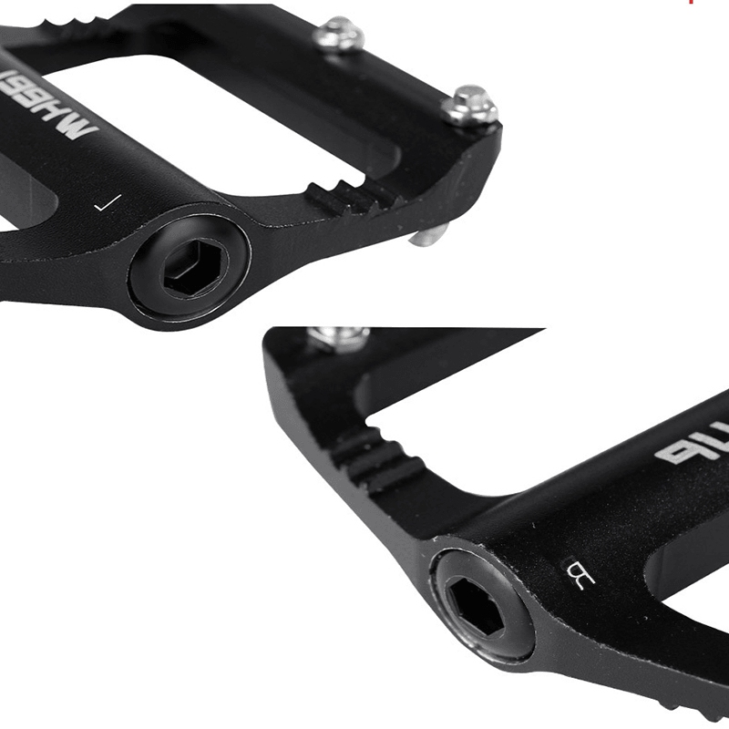 WHEEL up LXB065-01 Aluminium Alloy Bearing Skidproof Bike Pedals Outdoor Cycling Bicycle Pedals - MRSLM