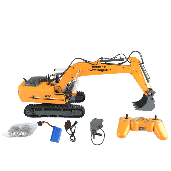 Remote Control Excavator Large Alloy Charging Simulation Wireless - MRSLM