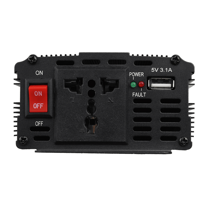 3000W 12V-220~240V Car Power Inverter LCD Display Converters Adapter Charger Modified Pure Sine Wave for Home - MRSLM