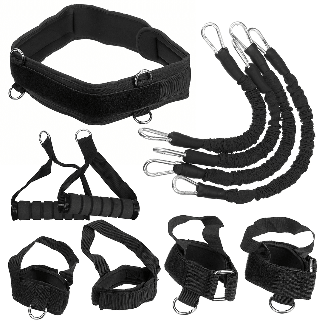 200LBS High Strength Heavy Exercise Boxing Resistance Bands Training Strap System for Boxing Equipment - MRSLM