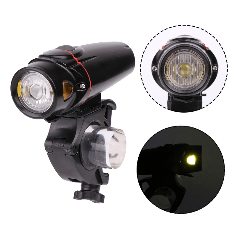 XANES XL24 LED Cycling Bike Light USB Charging Bicycl Headlight Electric Scooter Motorcycle - MRSLM