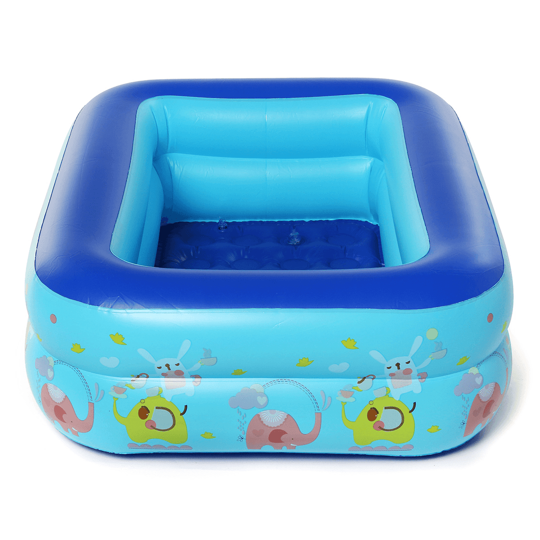 120/130/150CM Inflatable Swimming Pool Kids Adult Summer Bathtub PVC Family Water Toy - MRSLM