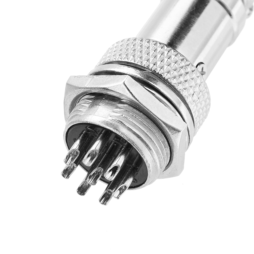 GX16-8 16Mm 8 Pin Male & Female Wire Panel Connector Circular Aviation Connector Socket Plug - MRSLM