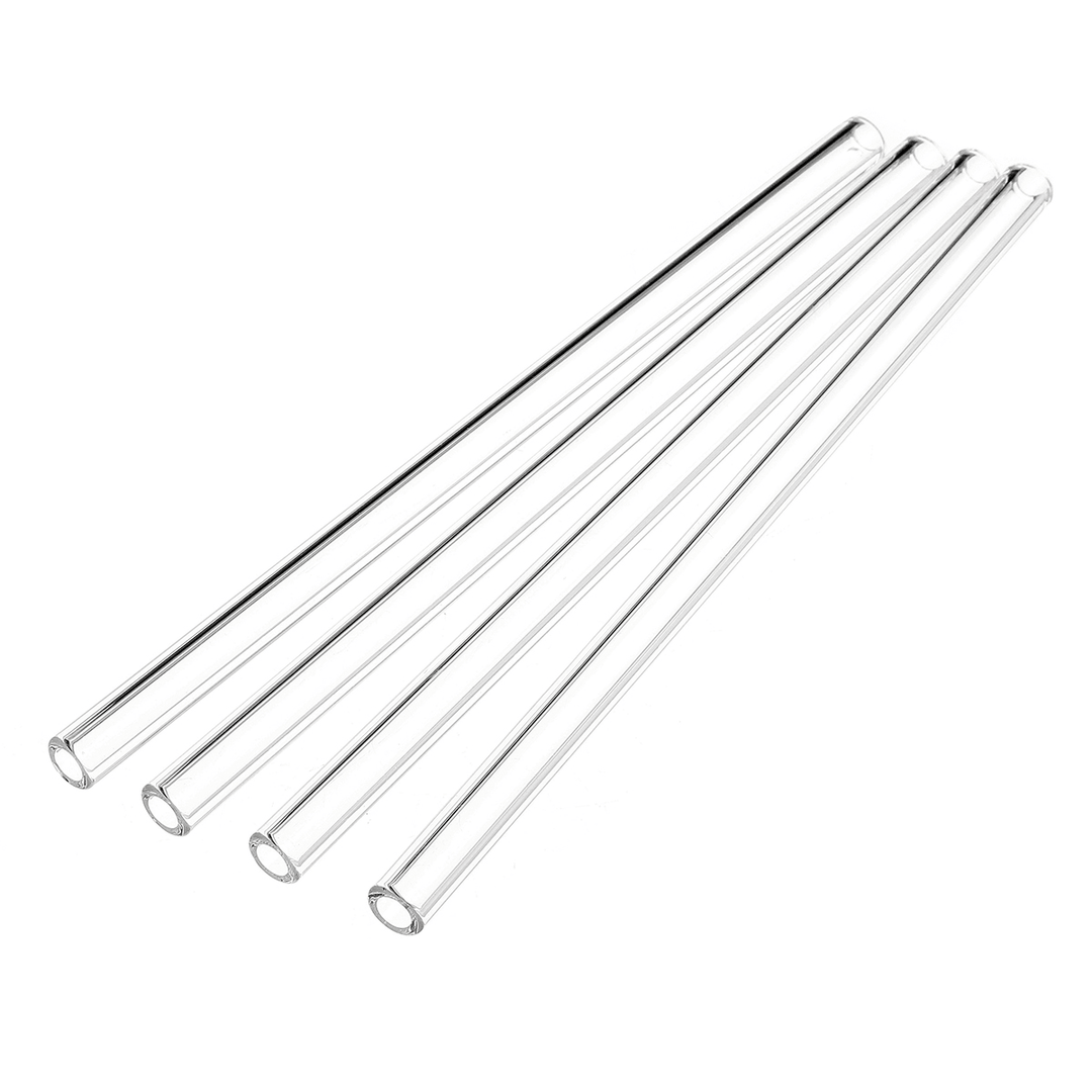 4Pcs 200Mm OD 10Mm 2Mm Thick Wall Borosilicate Glass Blowing Tube - MRSLM