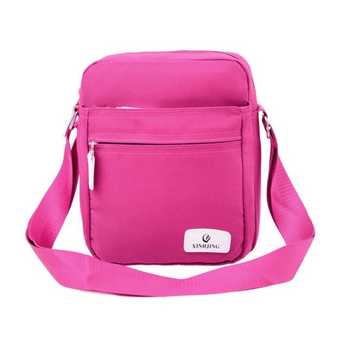 Women Canvas Outdoor Sport Casual Shoulder Crossbody Bag - MRSLM