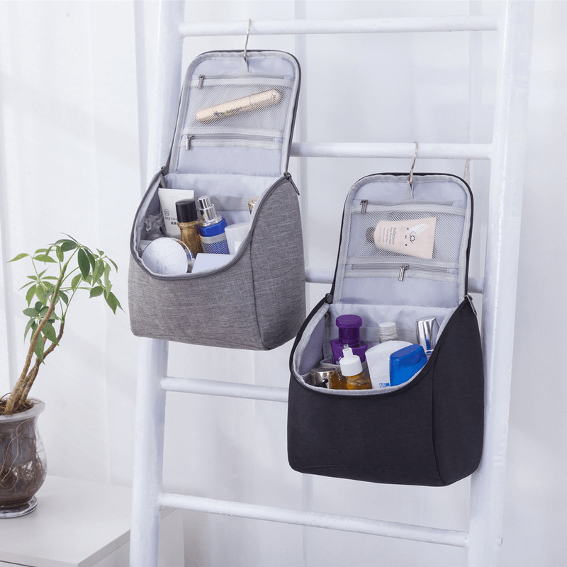 Ipree® Large Capacity Travel Storage Bag Cation Oxford Cloth Wash Bag Outdoor Hanging Cosmetic Waterproof Bag - MRSLM