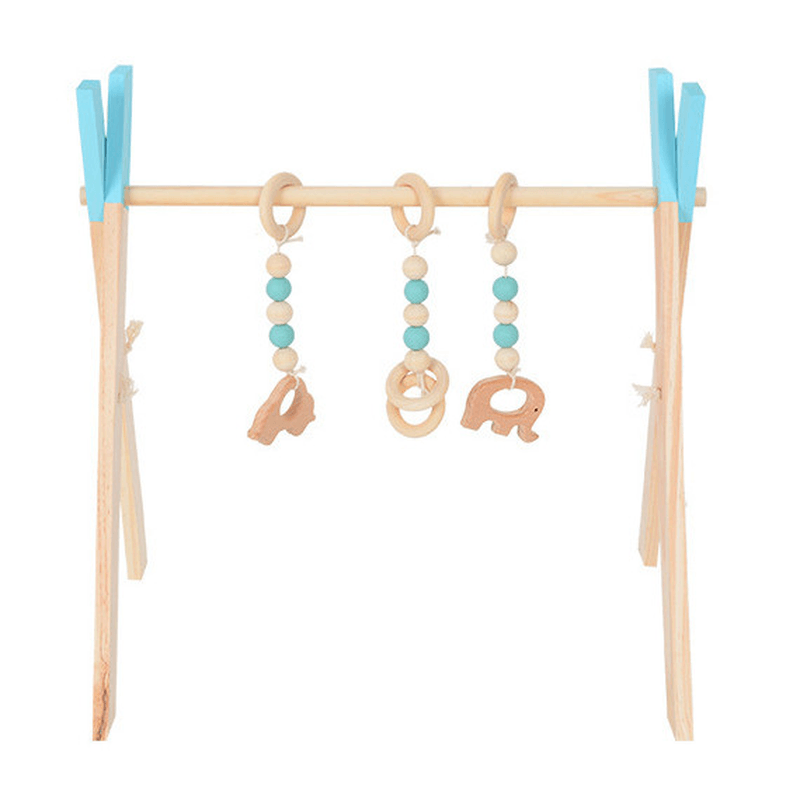 Wooden Baby Infant Fitness Frame Decorative Toys - MRSLM