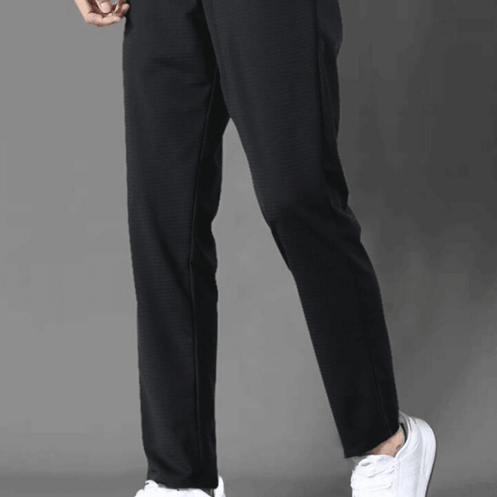 Men'S Fashion Ice Silk Mesh Sweatpants - MRSLM