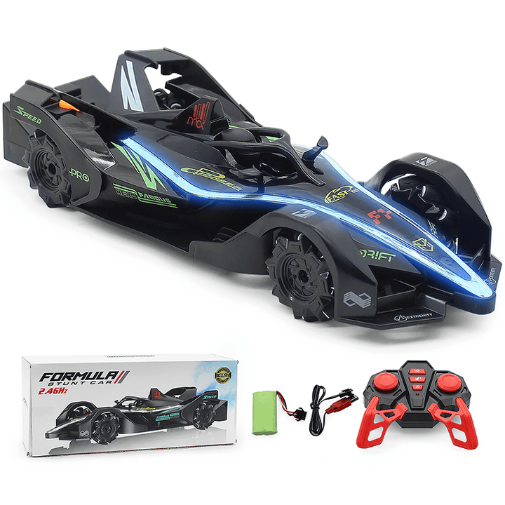 Wireless Remote Control Charging Spray Light Racing Toy - MRSLM