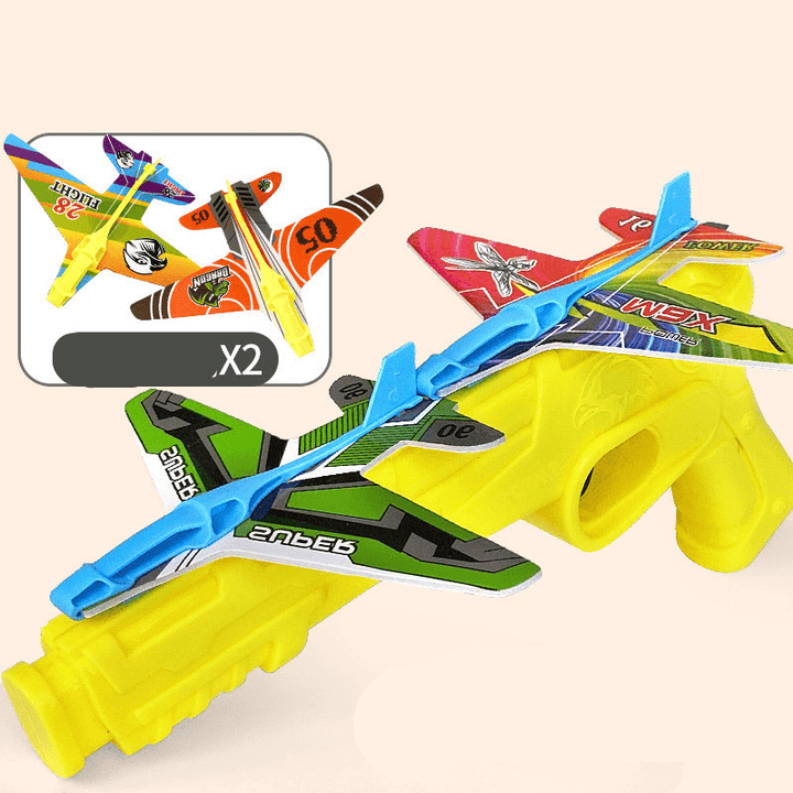 Child Boy Toy Hand Throw Gliding Launcher Model - MRSLM