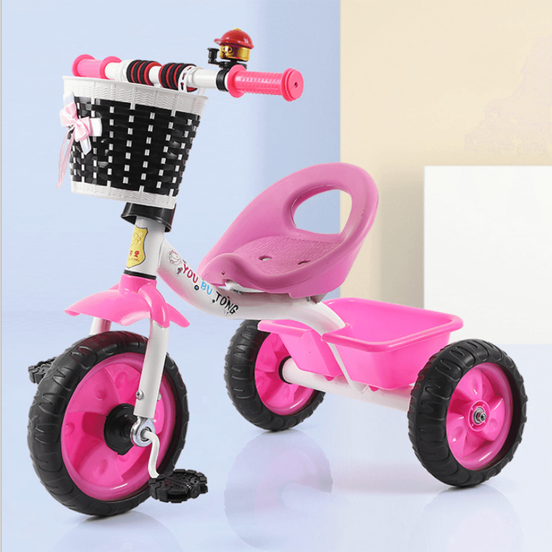 Kid Tricycle Adjustable Pedals Bike Toddler Children Balance Bicycle for 1-3 Years Old - MRSLM