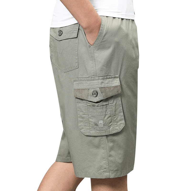 Men'S Summer Large Size Loose Cargo Shorts - MRSLM