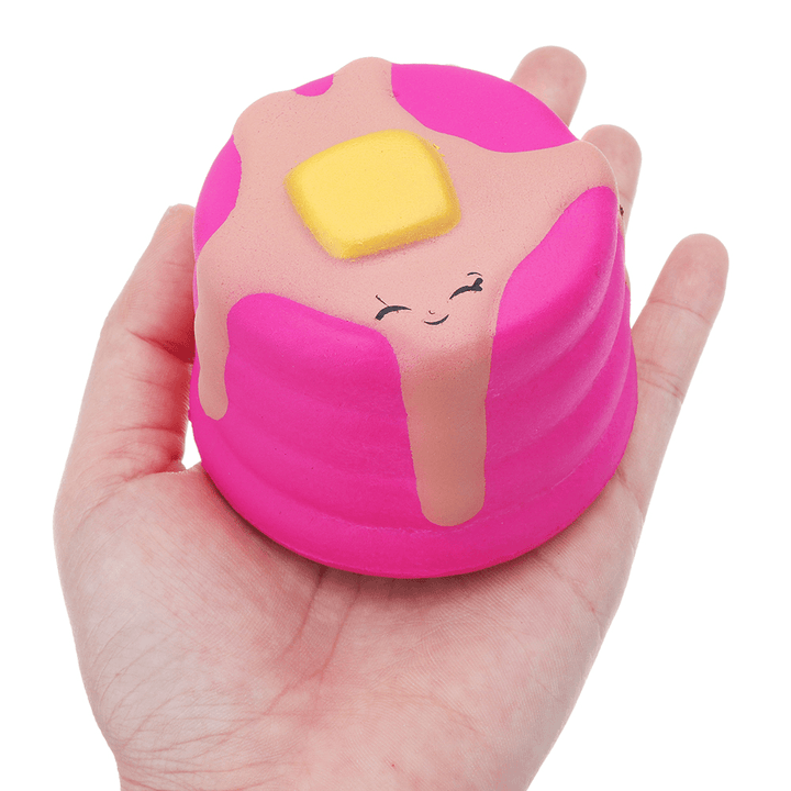 Cute Cake Squishy 8 CM Slow Rising with Packaging Collection Gift Soft Toy - MRSLM