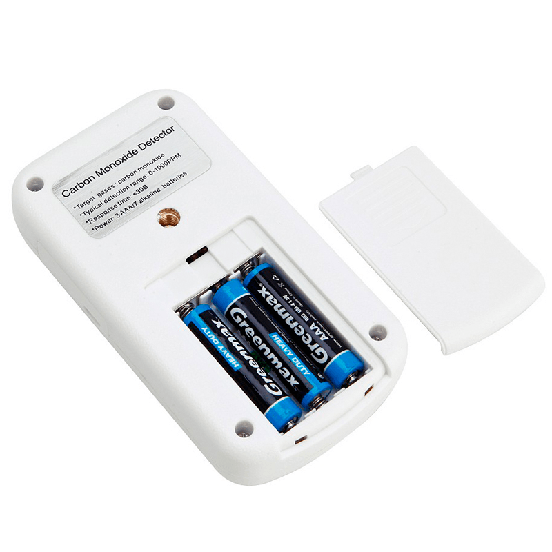 KXL-601 Mini Carbon Monoxide Detector Meter CO Gas Leak Detector Meter with Sound and Light Alarm - MRSLM
