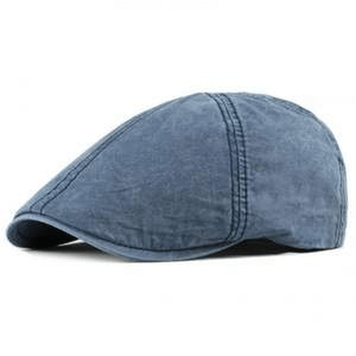 Spring and Summer Beret Men'S Casual British Retro Simple Trend - MRSLM