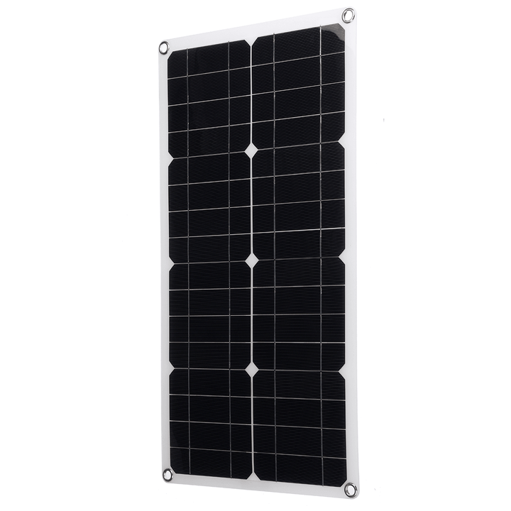 18V 25W Semi-Flexible Solar Panel for Outdoor Power Generation System Parking Shed Electric Car - MRSLM