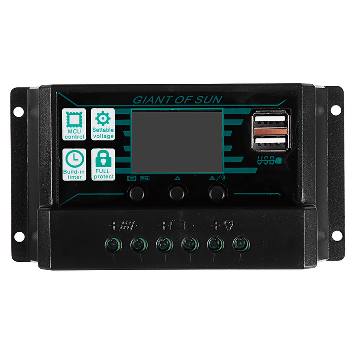 220V Solar Power System 30W Solar Panel 1000W Inverter 100A Controller Kit Solar Panel Battery Charger - MRSLM