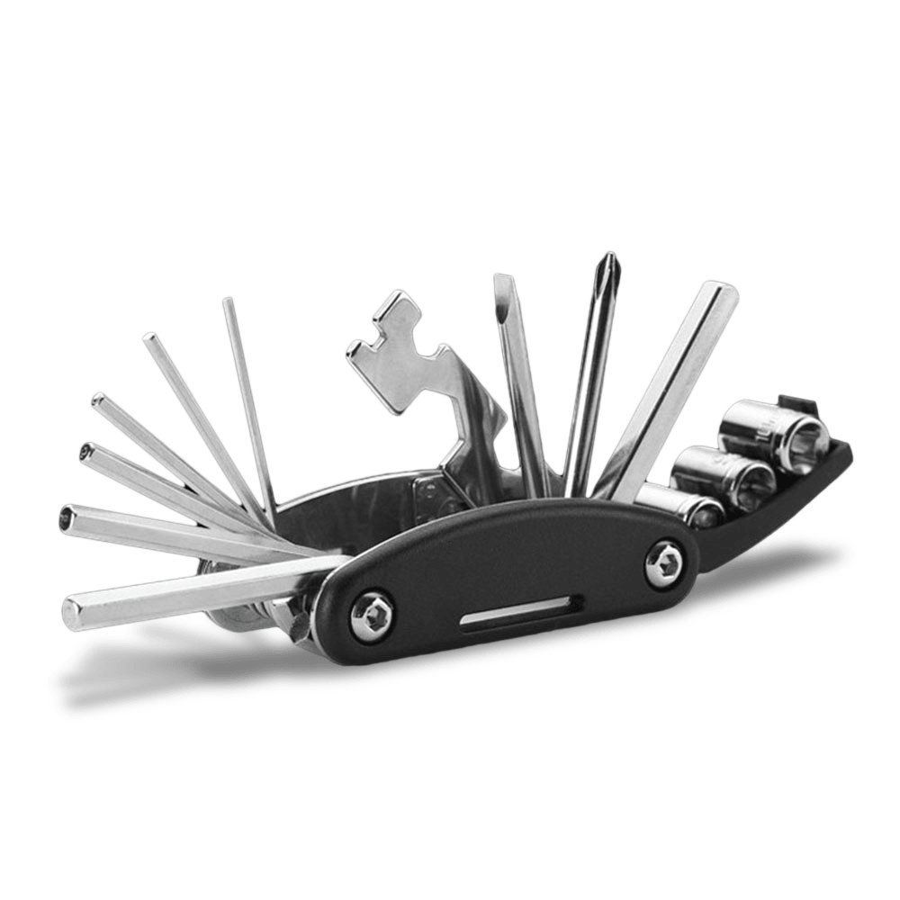 VK208 15 in 1 Multi-Function Screwdriver Hex Wrench Repair Bicycle Gadget Home Tools - MRSLM