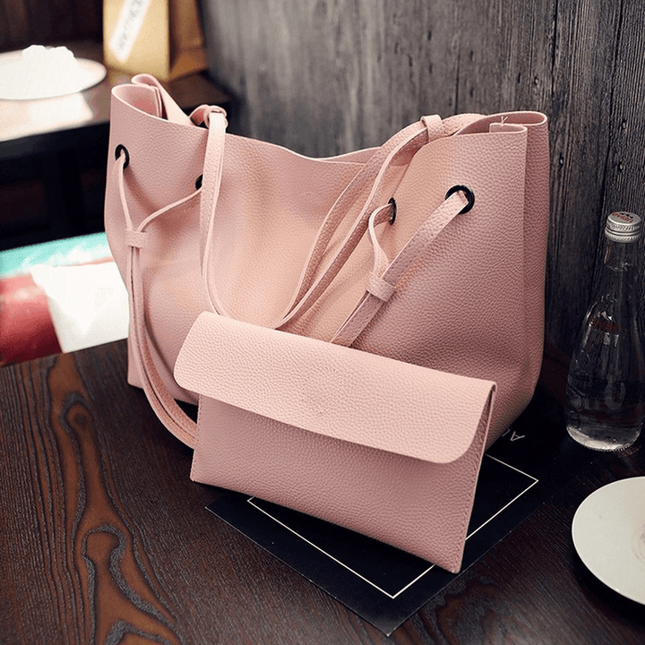 Fashion Women Leather Shoulder Messenger Purse Handbag Crossbody Satchel Tote Bag - MRSLM