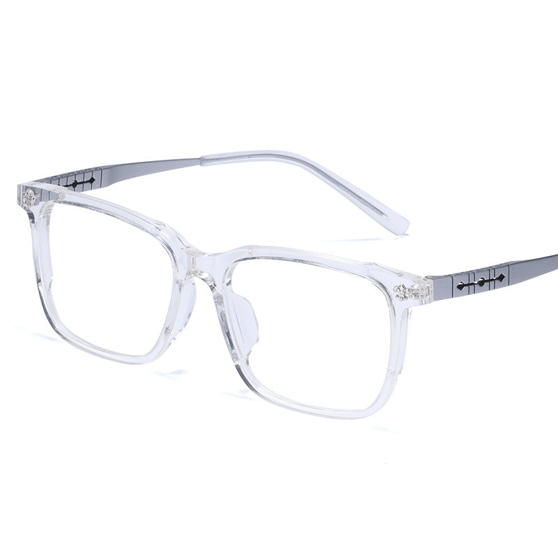 New Black Plate Pure Titanium Krona Spectacles Frame - MRSLM