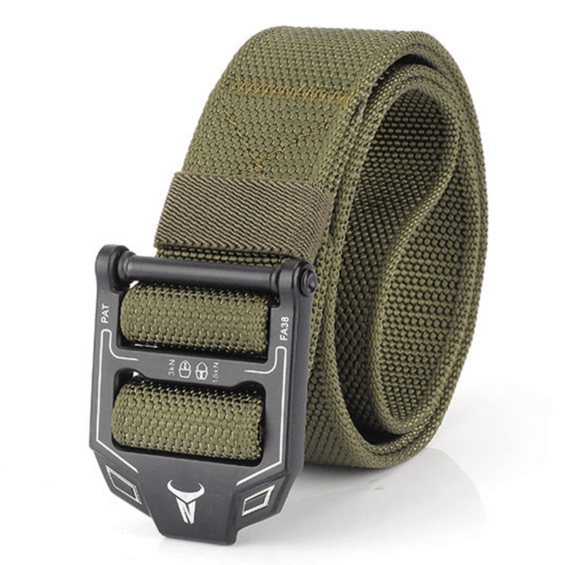 125CM Men'S Nylon Firm Belt Camping Tactical Training Belts - MRSLM