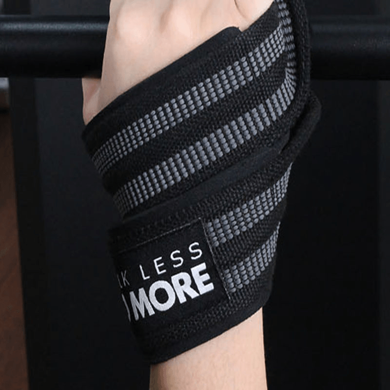 AOLIKES 1 Pair Sports Wristbands Nylon Elastic Bracers Outdoor Sports Wrist Support - MRSLM