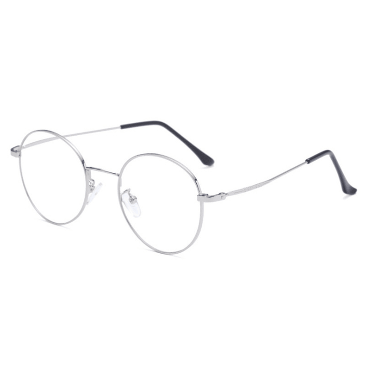 New Style Flat Mirror Full Frame Myopia Glasses Female round Glasses Frame - MRSLM