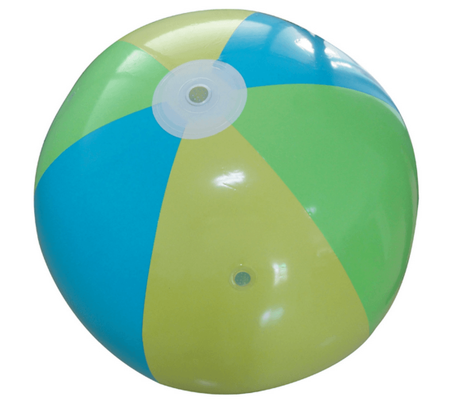 75CM Diameter Inflatable Water Spray Beach Ball Summer Outdoor Sports Game Kids Sprinkler Toy - MRSLM