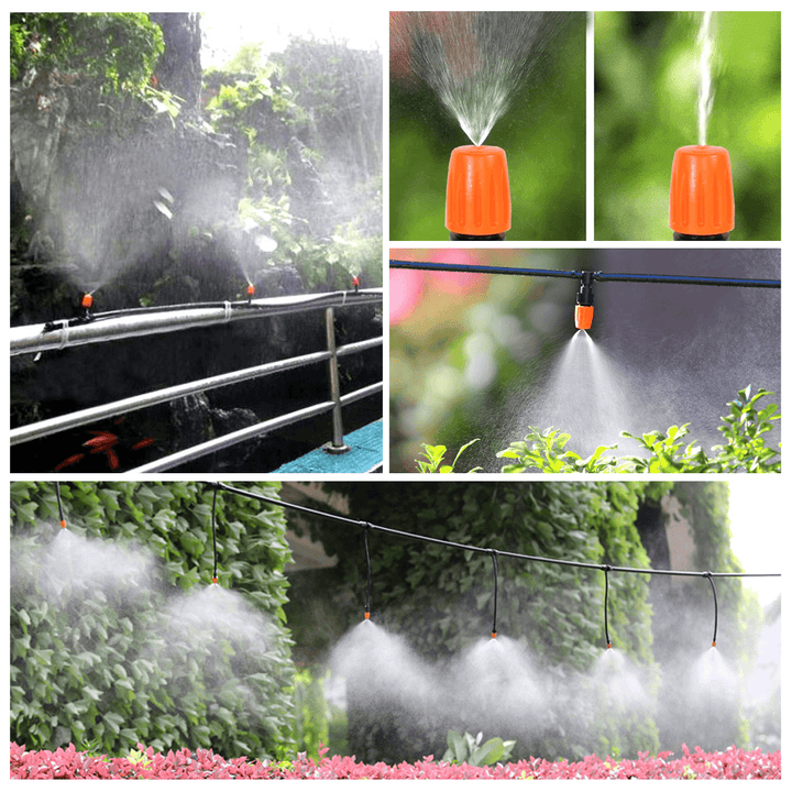 Micro Irrigation Drip System Watering Drip Irrigation DIY Irrigation Reducing Tee Orange Spray Nozzles Spray Nozzles Irrigation Kits - MRSLM