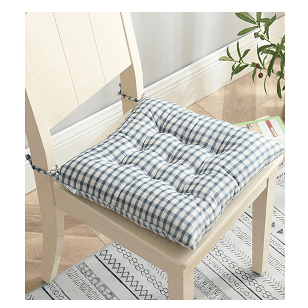 40*40Cm Polyester Chair Cushion Square Soft Padded Pad Home Office Decor Dining - MRSLM