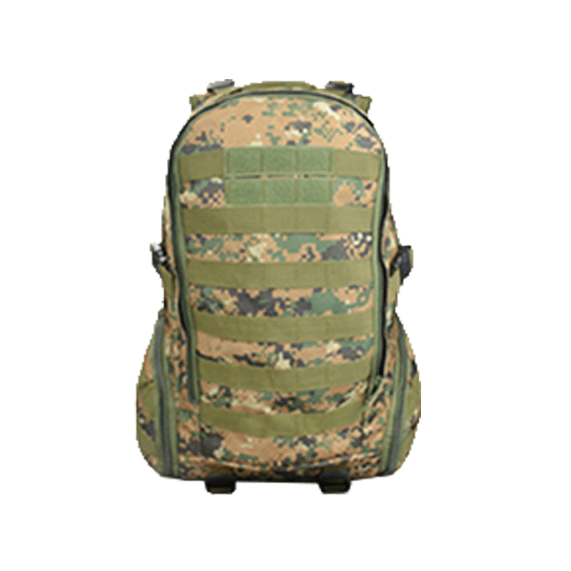 45L Waterproof Camping Hiking Bag Army Military Tactical Backpack Sports Traveling Bag - MRSLM