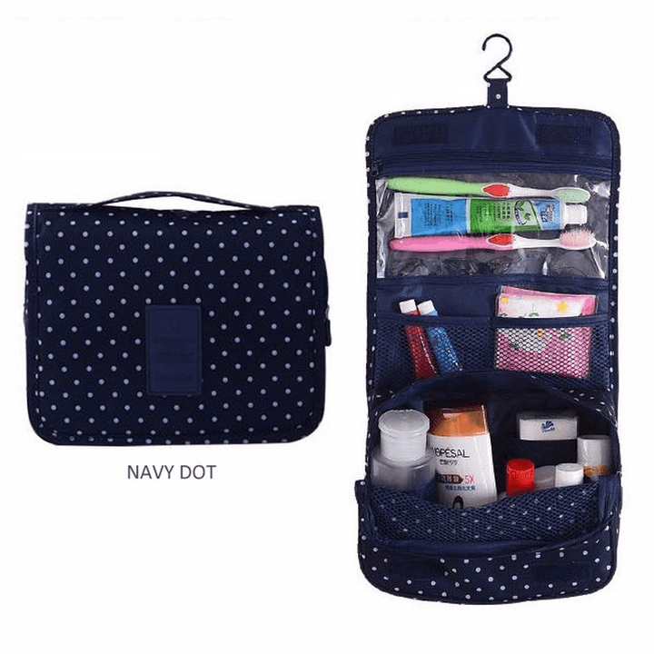 Honana BX-111 Waterproof Travel Wash Cosmetic Bag Compact Cube Pouch Storage Bag Mesh Organizer - MRSLM