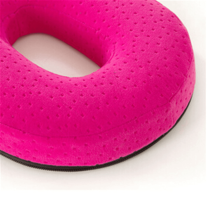 Donut Memory Foam Pregnancy Seat Cushions Chair Car Office Home Soft Back Pillow - MRSLM