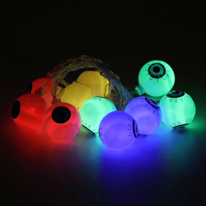 Halloween LED String Lights Decoration Lights Warm White for Halloween Home Decoration Accessorie - MRSLM