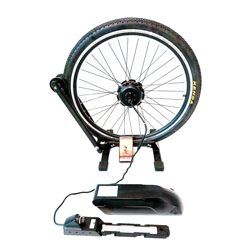 Imortor F1 700*23C MTB Wheel Hub Motor Set Universal E-Bike Battery Bicycle Conversion Kit EU Plug with Phone Holder - MRSLM